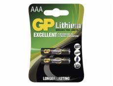 GP AAA Lithium lithiová - 2 ks