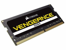 Corsair DDR4 16GB  SODIMM 2400MHz CL16 cerná