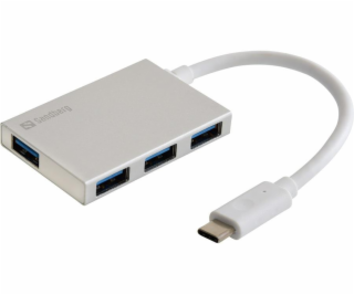 SANDBERG 136-20 Sandberg USB-C to 4 xUSB 3.0 Pocket Hub