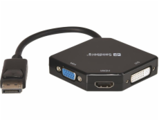 SANDBERG 509-11 Sandberg Adaptér DP > HDMI+DVI+VGA