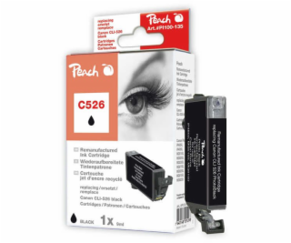 PEACH kompatibilní cartridge Canon CLI-526B, Black. 9 ml