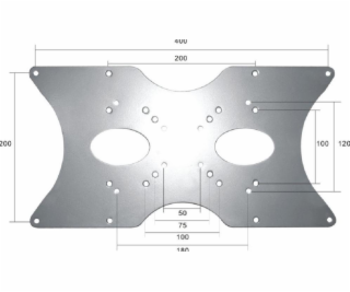 Neomounts Płyta montażowa FPMA-VESA400 22   - 52  