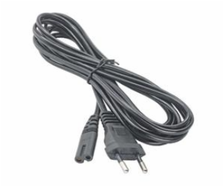 Akyga Napájecí kabel 3.0m/250V/PVC/černá 