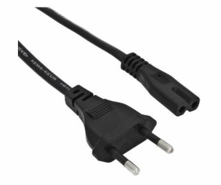 Akyga Napájecí kabel IEC C7 2pin 1.5m EU plug