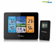 Greenblue GB526 digital weather station Black Battery