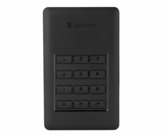 VERBATIM HDD 2.5  2TB Incl.KEYPAD USB3.1 USB 3.0 GDPR