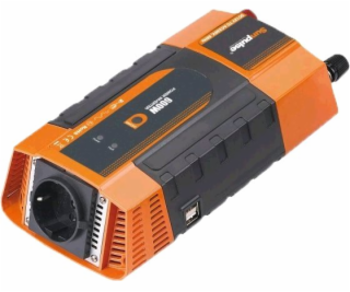 Měnič napětí Carspa PID400 12V/230V+USB 400W, modifikovan...