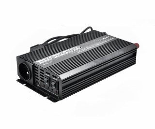 Napěťový měnič Carspa UPS600-12 12V/230V 600W s nabíječko...