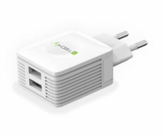 TECHLY 102932 Techly Two ports USB charger 230V -> 2x USB...