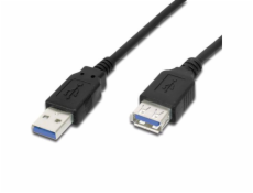 PremiumCord Prodlužovací kabel USB 3.0 Super-speed 5Gbps A-A, MF, 9pin, 5m