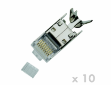 DATACOM Plug STP CAT7(6A) 8p8c- RJ45 drát (10ks)