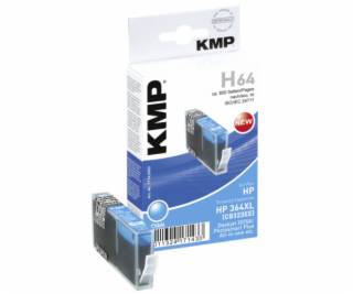 KMP H64 ink cartridge cyan comp. w. HP CB 323 EE No. 364 XL