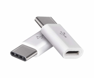 Emos adaptér USB 2.0 Micro-B samice - USB C samec, 2 ks