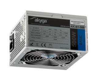 Akyga ATX zdroj 500W ventilátor 12cm