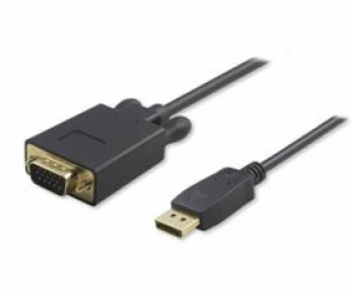 PremiumCord DisplayPort na VGA kabel 2m M/M