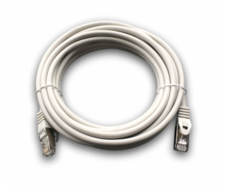 DATACOM Patch cord S/FTP CAT6A 5m šedý