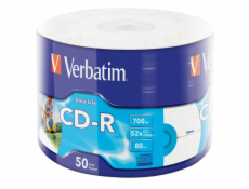 VERBATIM 43794 Verbatim CD-R spindle 50 700MB 52x INKJET PRINTABLE