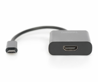 DIGITUS Adaptér USB typu C na HDMI, 4K/30 Hz délka kabelu...