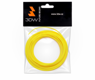 3DW - ABS filament 1,75mm žlutá, 10m, tisk 220-250°C