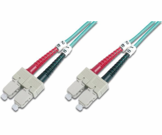 Digitus Fiber Optic Patch Cord, SC to SC Multimode 50/125...