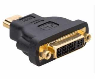 Akyga adaptér DVI-F/HDMI-M/Duplex/cerná