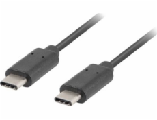  Kábel USB-C M/M 2.0 0.5m czarny