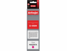 Activejet AC-G490M ink pre Canon printer; Canon GI-490M replacement; Supreme; 70 ml; magenta