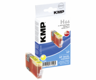 KMP H66 ink cartridge yellow comp. w. HP CB 325 EE No. 36...