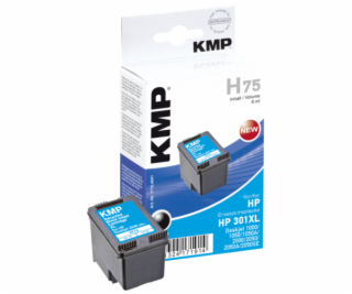 KMP H75 ink cartridge black compatible with HP CH 563 EE