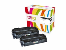 OWA Armor sada kompatibilní s HP CE505XD, 2x6500st, černá/black