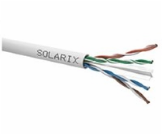 Solarix Kabel UTP drát c6 500m PVC