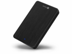 CONNECT IT ToolFree LITE externí box pro 2,5  HDD/SDD SATA, USB 3.0, ČERNÝ