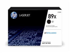 HP 89X Black LaserJet Toner Cartridge (10,000 pages)