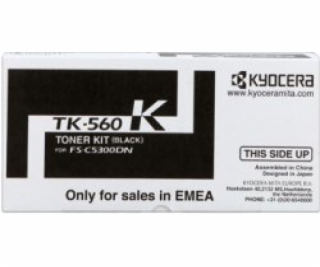 Kyocera toner TK-560K/ FS-C5300/ 5350DN/ 12 000 stran/ Černý