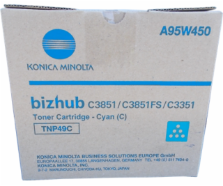 Konica Minolta toner A95W450, cyan, 12000str., TNP-49C, K...