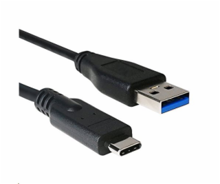 Kabel C-TECH USB 3.0 AM na Type-C kabel (AM/CM), 1m, černý