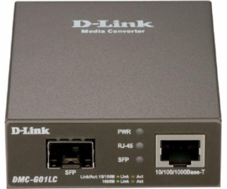 D-Link DMC-G01LC/E 10/100/1000 to SFP Standalone Media Co...