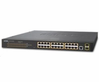 PLANET GS-4210-24P2S PoE switch L2/L4, 24x 1000Base-T, 2x...