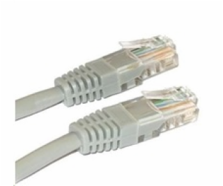 XtendLan Patch kabel křížený Cat 5e UTP 3m - šedý