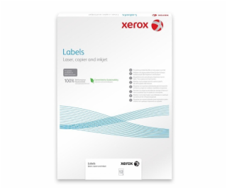 Xerox PNT Label - Gloss White PaperBack A4 100 lis