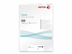 Xerox PNT Label - Gloss White PaperBack A4 100 lis