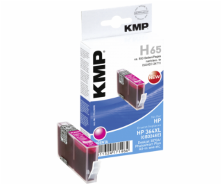 KMP H65 ink cartridge magenta comp. w. HP CB 324 EE No. 3...