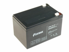 akumulátor FUKAWA FW 12-12 (12V; 12Ah; faston 6,3mm; životnost 5et)  