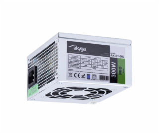 Akyga SFX PC zdroj 300W ventilátor 8cm