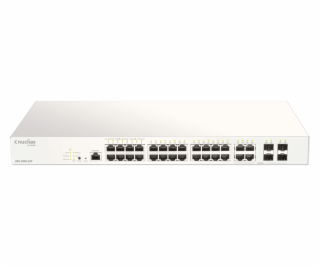 D-Link DBS-2000-28P 28-Port Gigabit PoE+ Nuclias Smart Ma...