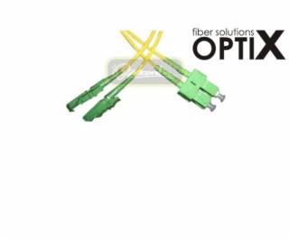 OPTIX E2000/APC-SC/APC optický patch cord 09/125 3m