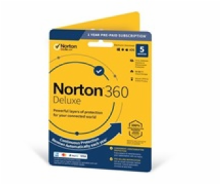 NORTON 360 DELUXE 25GB +VPN 1 uživatel pro 3 zařízení na ...