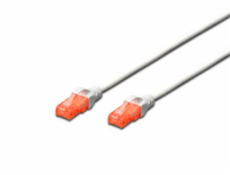 Digitus Patch Cable, CAT 6 UTP, AWG 26, měď, bílý 3m