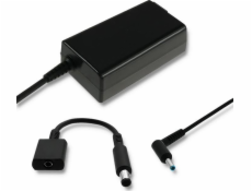 Qoltec 51728 Power adaptér pre HP| 65W | 19V | 3.33A | 4.5*3.0+pin | adaptér 4.5*3.0+pin/7.4*5.0+pin | power cable