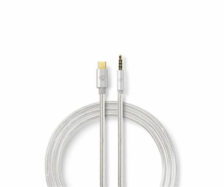 Nedis CCTB65940AL10 - USB-C Sluchátkový Kabel s Adaptérem...